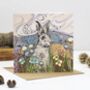 'Hares In The Field' Greeting Card, thumbnail 1 of 2