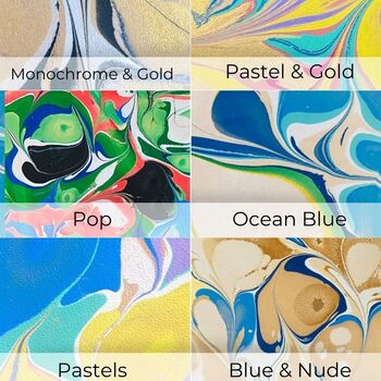 Handmade Leather Card Purse Marbled, 8 of 9