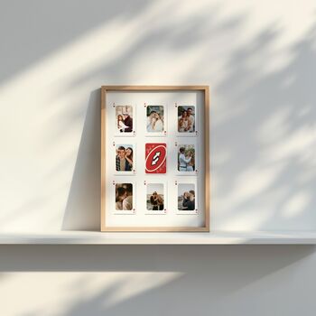 Personalised Playing Card Photo Print For Couples, 3 of 6