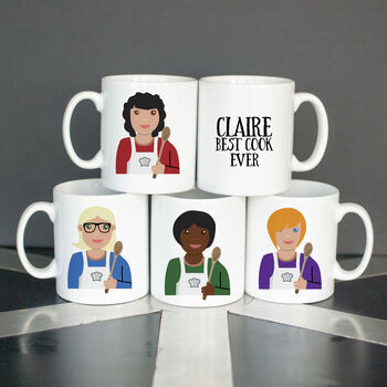 Personalised Chef Or Baker's Mug Male Or Female, 3 of 8