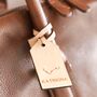 Personalised Constellation Leather Luggage Tag, thumbnail 2 of 9