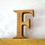 Personalised Wooden Letters, thumbnail 2 of 4