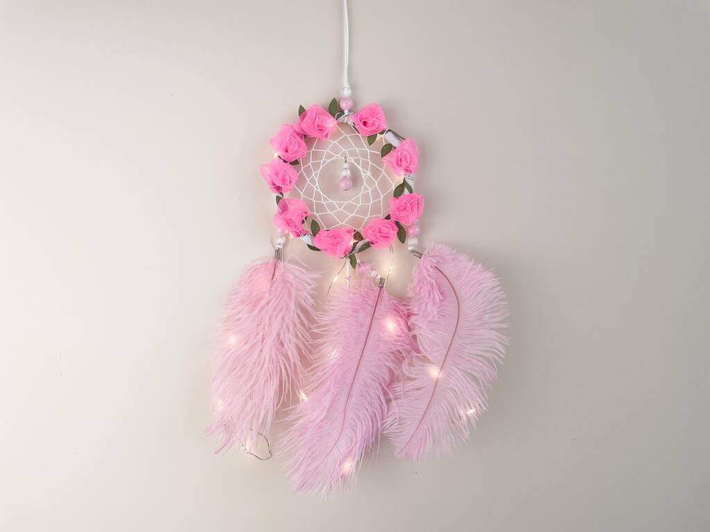 Rose Pink Dainty Dream Catcher, 1 of 9