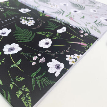 Set Of Two A5 Notebooks Wild Meadow, 3 of 3