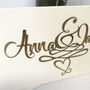 Personalised Entwined Names Wedding/Engagement Card, thumbnail 7 of 12