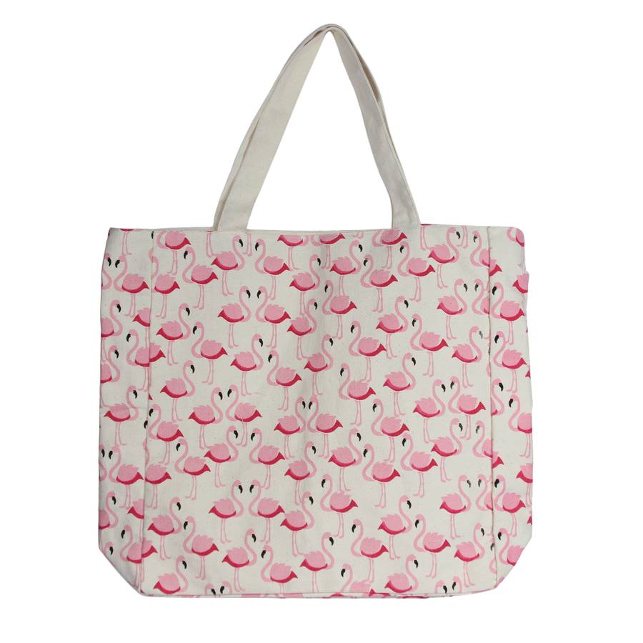 flamingo bag by the contemporary home | notonthehighstreet.com