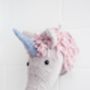 Giant Unicorn Head Knitting Kit, thumbnail 3 of 7