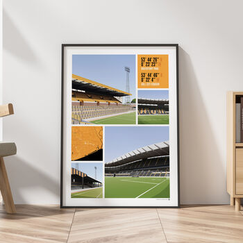 Views Of Boothferry Park And Hull City Stadium Poster, 3 of 7