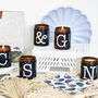 Bergamot, Geranium Lavender And Herb Initial Candle, thumbnail 2 of 7