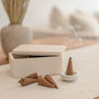 Suede And Santal Incense Cones, thumbnail 2 of 3