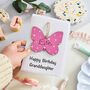 Personalised Granddaughter Sister Niece Butterfly Card, thumbnail 1 of 12