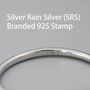 Sterling Silver Moonstone Droplet Ring In Sterling Silver, thumbnail 8 of 12