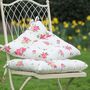 Floral Padded Garden Seat Cushions, thumbnail 3 of 6