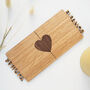 Set Of Two Personalised Heart Cut Out Coasters, thumbnail 1 of 5