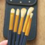 Make Up Brushes In Star Travel Case Gift Five Brush Set, thumbnail 2 of 4