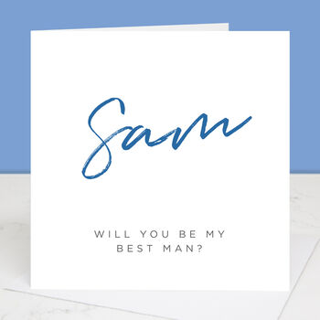 Will You Be My Best Man Card, 3 of 4