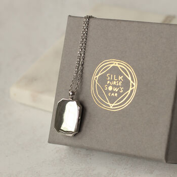 Sterling Silver Fern Locket, 8 of 9