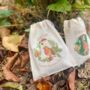 Personalised Secret Garden Christmas Seed Bag, thumbnail 3 of 5