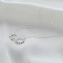 Beaded Special Number Infinity Necklace, thumbnail 2 of 4