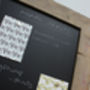 Laura Large Chalkboard With Rounded Corner Frame, thumbnail 5 of 6