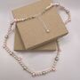 Multi Shaped And Coloured Pearl Necklace, thumbnail 1 of 4