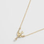 Swallow And Pearl Necklace, thumbnail 5 of 9