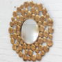 Gold Or Silver Disc Sunburst Wall Mirror, thumbnail 1 of 2