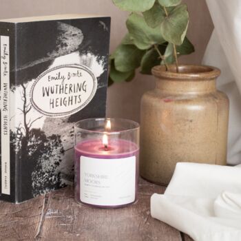 Wuthering Heights Book And Candle Gift Set, 9 of 9