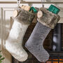 Personalised Large Nordic Christmas Stockings, thumbnail 1 of 8