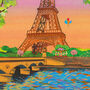 Eiffel Tower, Paris Wall Art, thumbnail 3 of 3