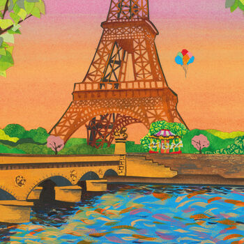 Eiffel Tower, Paris Wall Art, 3 of 3