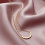 Personalised Curve Necklace, thumbnail 2 of 11