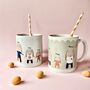 Personalised Easter Family Mouse Or Bunny Mug, thumbnail 2 of 11