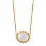Eternal Mother Of Pearl Necklace In Gold Vermeil, thumbnail 4 of 8