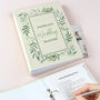Personalised Botanical Border Wedding Planner, thumbnail 2 of 12