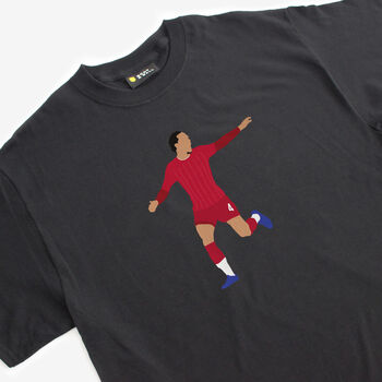 Virgil Van Dijk Liverpool T Shirt, 4 of 4