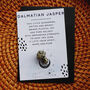 Tiny Polished Dalmatian Jasper Mushroom Crystal, thumbnail 2 of 4