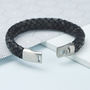 Personalised Men's Chunky Leather Plait, thumbnail 6 of 10
