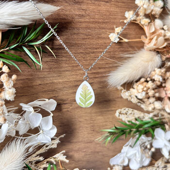 Dainty Fern Necklace, 3 of 5