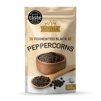 Ausha Black Peppercorns Fermented 200g, 2 of 7