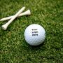 Six Personalised Golf Balls, thumbnail 9 of 12