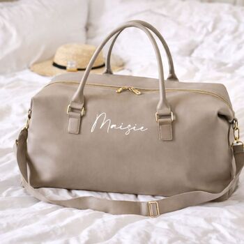 Personalised Unisex Travel Bag, 3 of 9
