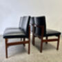 Four Mid Century 1960s Dining Chairs By Vanson, thumbnail 7 of 12