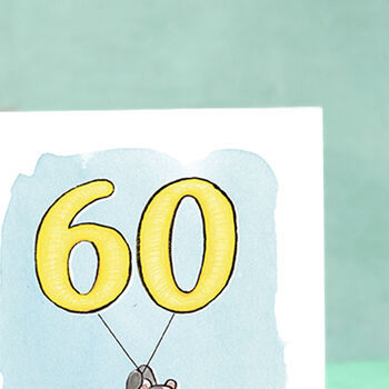 Badger 60th Birthday Card, 7 of 8
