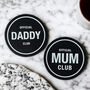 Personalised 'Official Club' Leather Coaster, thumbnail 1 of 6