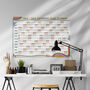 Retro Inspired 2025 2026 Academic Wall Calendar, thumbnail 1 of 12