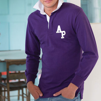 Personalised Monogram Mens Rugby Shirts, 5 of 11