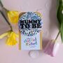Personalised Baby Shower Badge Floral Fabric, thumbnail 1 of 5
