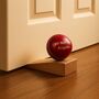 Personalised Full Size Cricket Ball Doorstop, thumbnail 9 of 10