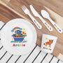 Personalised Kid's Noah's Ark Dinner Set, thumbnail 1 of 5